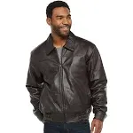 Victory Outfitters Men's Genuine Quilted Lined Leather Banded Bottom J