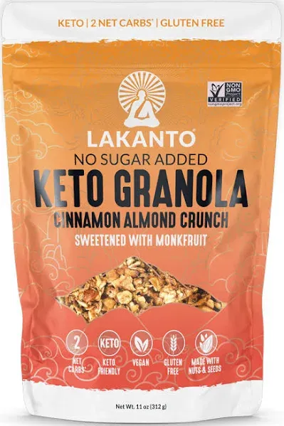 Lakanto Granola Cinnamon Almond Crunch 11 oz