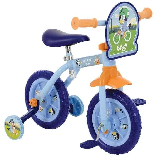 Bluey 2in1 10" Training Bike, Blue