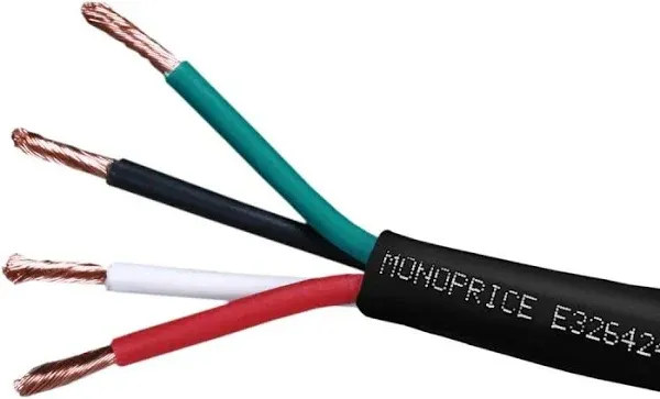 Monoprice CL2 Rated Speaker Wire