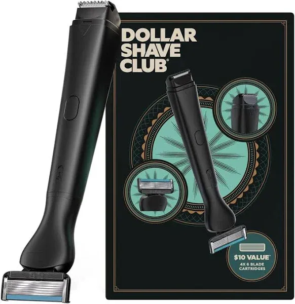 Dollar Shave Club | 3-in-1 Freestyler Electric | Trimmer/Razor, Trim, Shape, & Shave with One Tool