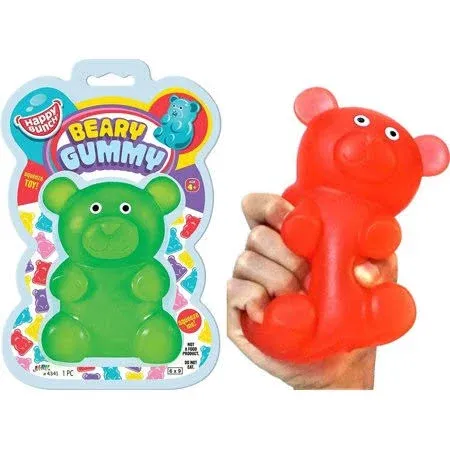 Jumbo Squishy Gummy Bear Toy Asst