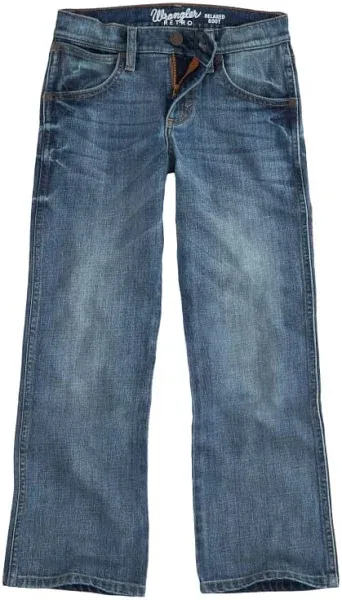 Wrangler Boys' Retro Relaxed Boot Jeans