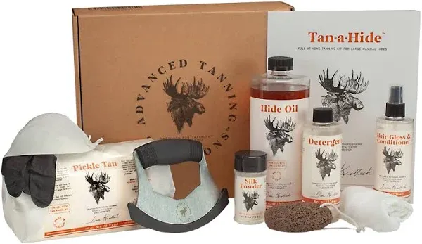 Advanced Tanning Solutions Tan-a-Hide Dale Knobloch's Large Mammal Tanning Kit