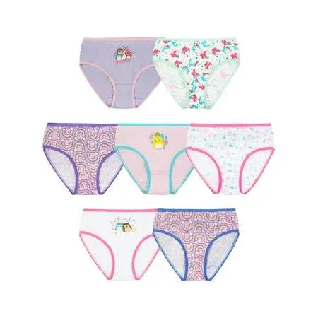 Squishmallows 7Pack Big Girls Underwear