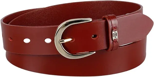 Tommy Hilfiger Women's Signature Leather Belt