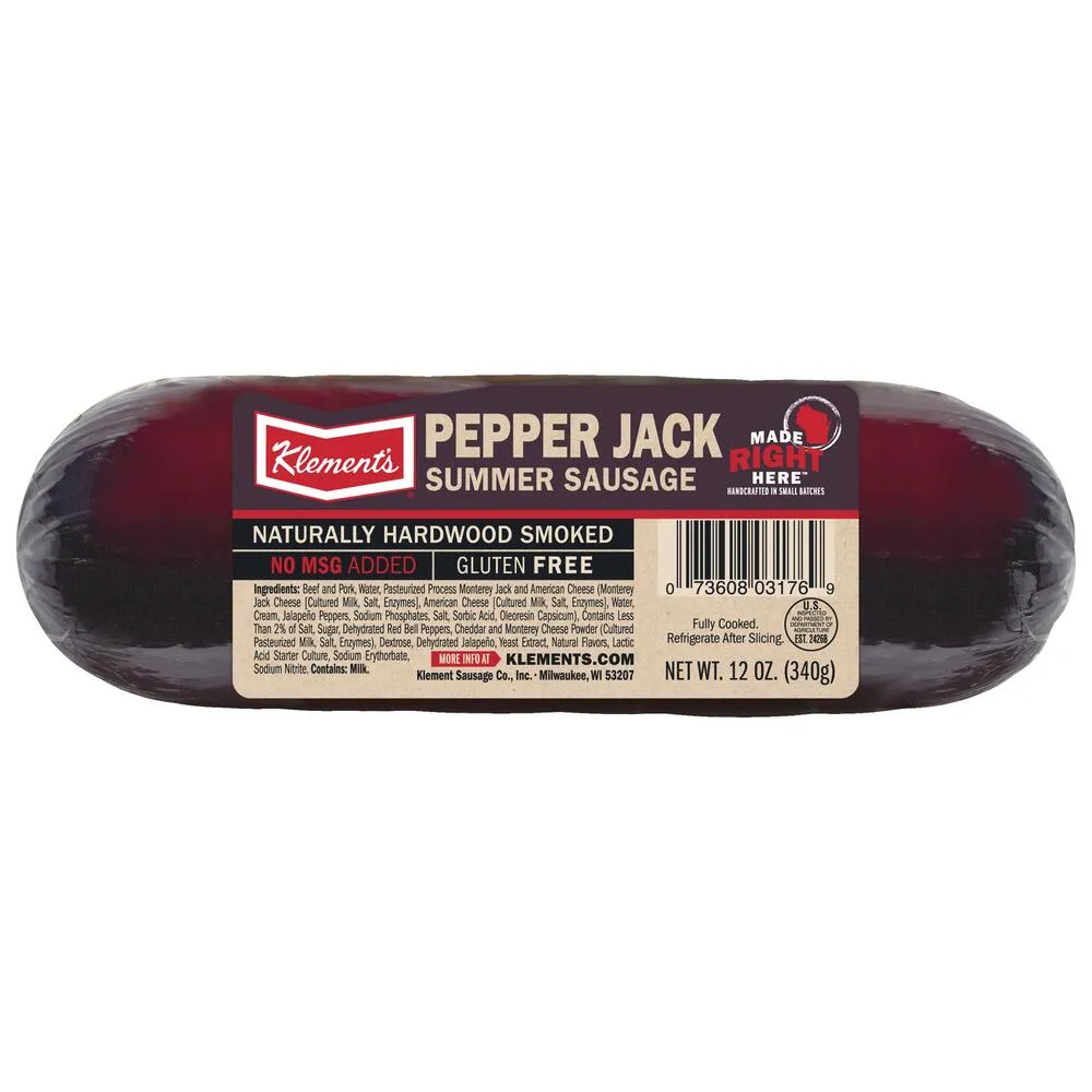 Klement's Beef Summer Sausage