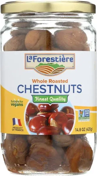 La Forestiere Whole Roasted Chestnuts