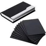 Thick Black Aluminum Metal Business Cards