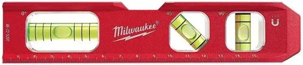 Milwaukee 48-22-5207 Metric Compact Billet Torpedo Level