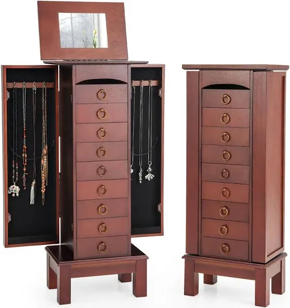 Giantex Jewelry Cabinet Armoire