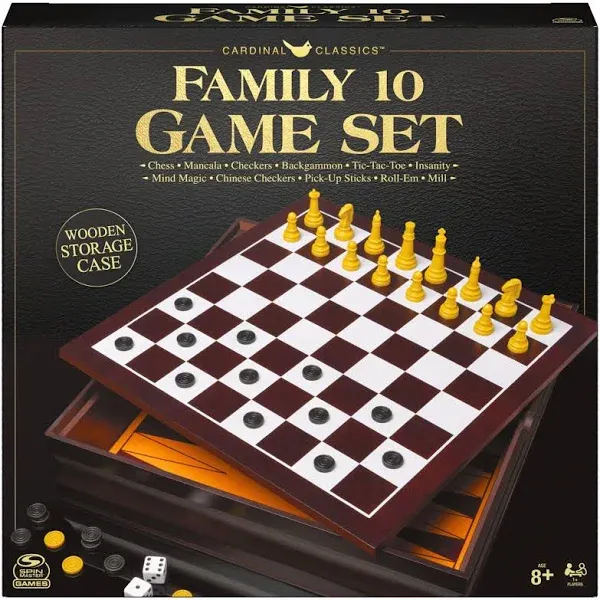 Cardinal Classics Family 10 Game Set