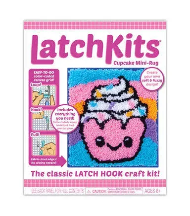 LatchKits® Cupcake Latch Hook Kit