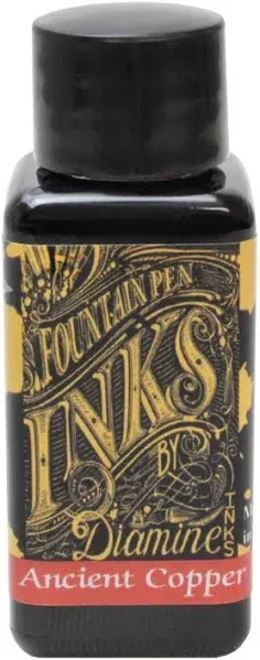 Diamine Fountain Pen Ink - Ancient Copper