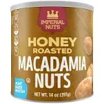 Imperial Nuts - Macadamia Nuts Oil Roasted | Flavored Nut | Gluten Free, Vegan and Keto Friendly Food | Plant Based Protein, Delicious Buttery Taste