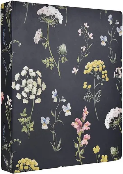 Three Oaks Vintage Floral 3 Ring Binder