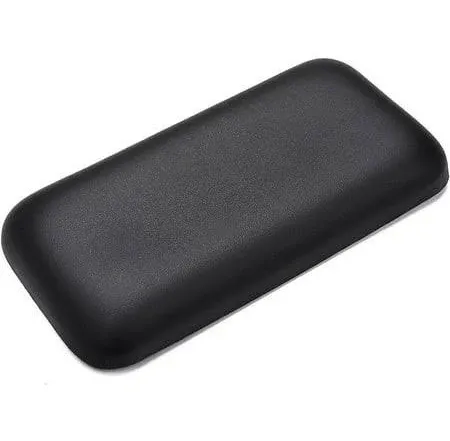 Aelfox Leather-Gel Mouse Wrist Rest, Delicate Surface, Ergonomic Mouse Pad Wrist Support Mouse Wrist Pad Cushion - Wrist Pain Relief for in Office, Home, School（5.51 x 2.76 x 0.71 inch）