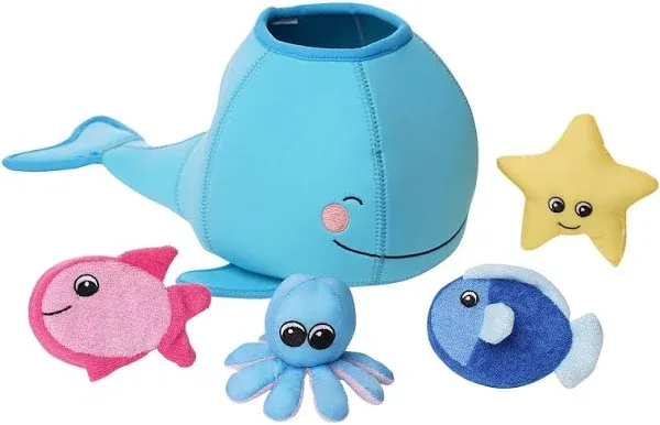 Manhattan Toy Whale Floating Fill n Spill Bath Toy