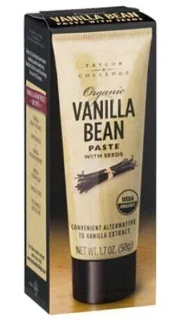 Taylor & Colledge Vanilla Bean Paste, Organic