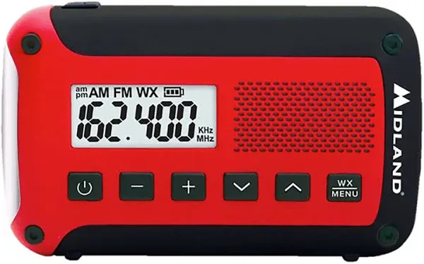 Midland ER10VP Emergency Alert AM/FM Weather Radio