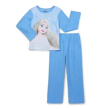 Disney Frozen Girls 2-Piece Long Sleeve Pajama Set