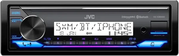 JVC KD-X38MBS Bluetooth Receiver w/USB/13-Band EQ Fits 87-95 JEEP WRANGLER YJ