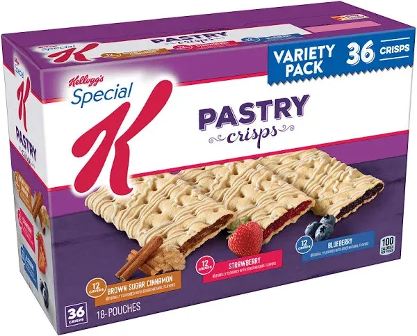 Kellogg's Special K Pastry Crisps Variety Pack