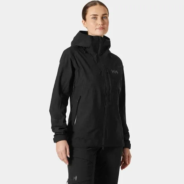 Woman Helly Hansen Verglas Backcountry Ski Shell Jacket