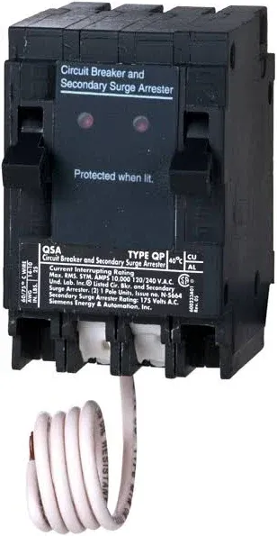 Siemens QSA1515SPD Circuit Breaker