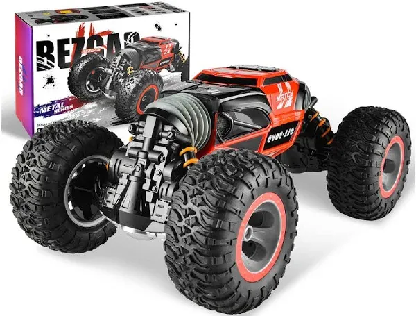 1:14 Scale 4WD RC Crawler Truck - 15 Km/h All Terrain Electric Toy Car with R...