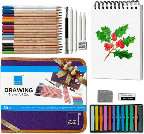 Colour Block Drawing Travel Art Set