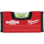 Milwaukee, Mini Pocket Level 10 Cm Long | Only 80 Grams Weight!