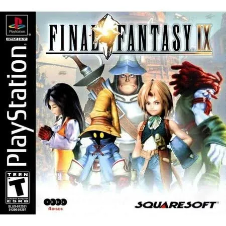 Final Fantasy IX 9 - Playstation PS1 TESTED