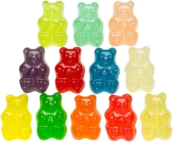 12 Flavor Gummi Bears Albanese