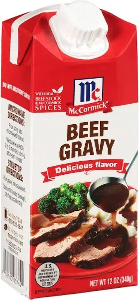 McCormick Simply Better Beef Gravy 12 oz