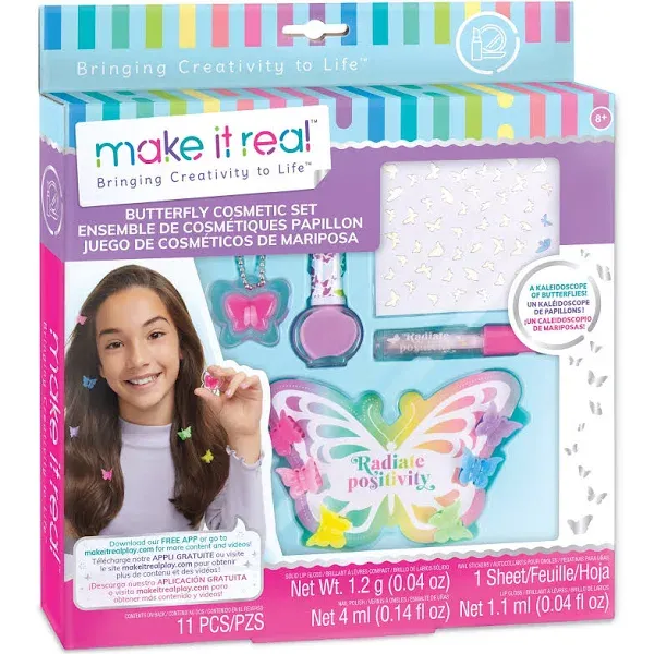 Make It Real Butterfly Dreams Cosmetic Set