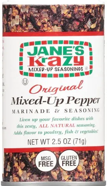 Jane's Krazy Mixed Up Pepper