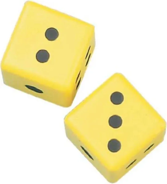 Coated Foam Dice