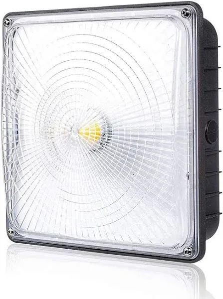 PARMIDA LED Canopy Light, 45W 5000K 9.6&#034;x9.6&#034;