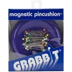 Grabbit Magnetic Pincushion W/50 Pins-Purple (Pack Of 1)