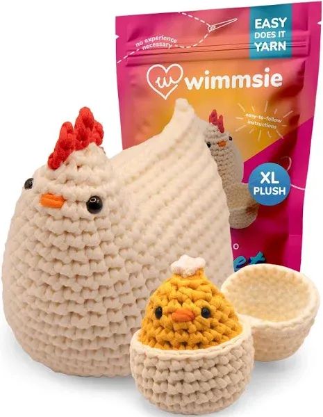 Wimmsie Crochet Animal Kit for Beginners