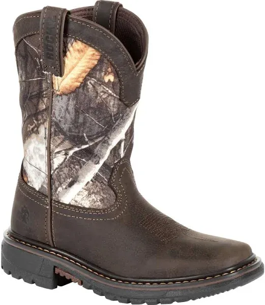 Rocky Kids' Ride FLX Waterproof Western Boot