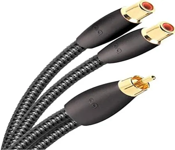 AudioQuest M22F-FLX-X FLX-X RCA Splitter Male to 2 Female