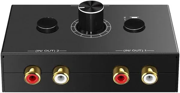 ILIWIWY RCA Stereo Audio Switcher