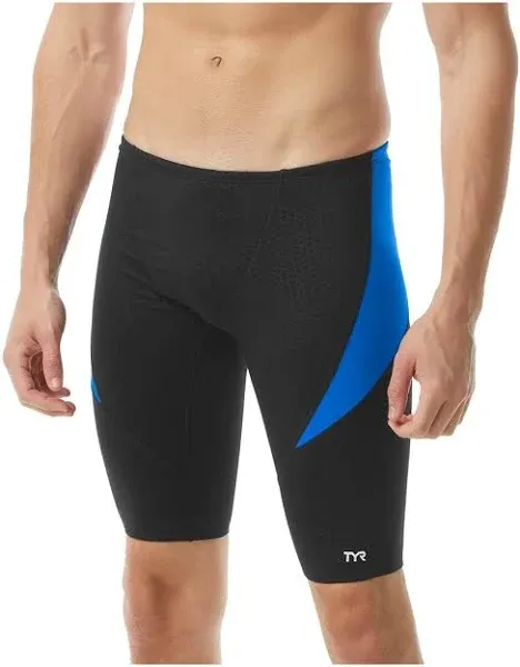 TYR Men's Durafast Elite Hexa Curve Splice Jammer Swimsuit