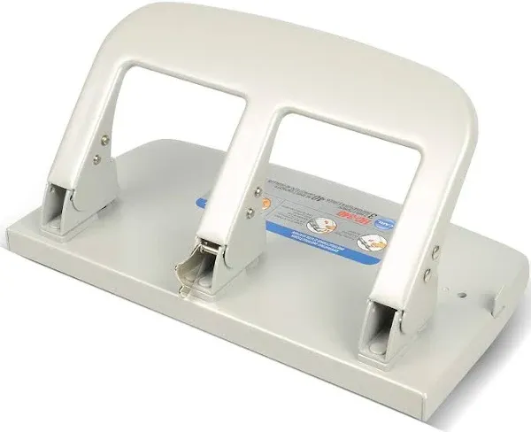 Carl Heavy-Duty 3-Hole Punch with Tray 63040