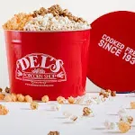 Del's Popcorn Shop 2 Gallon Popcorn Tin Gift