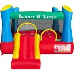 Funormous Bounce N Learn Inflatable House - Multicolor