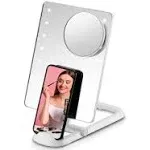 Conair LED Hollywood Lighted Social Media Makeup Mirror - White