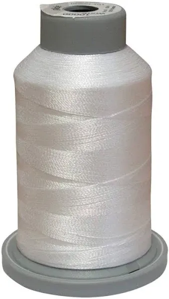 Glide Polyester Thread 10000 White Mini Spool